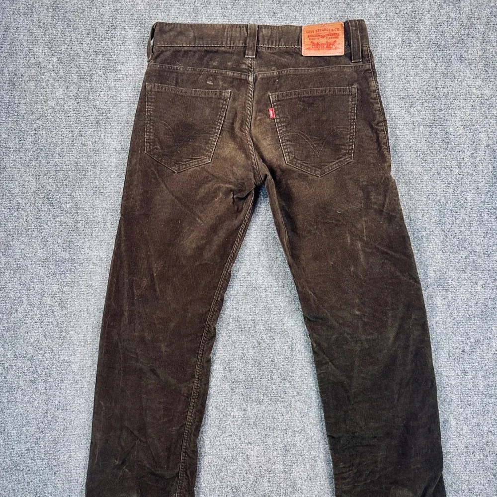 Levis 549 Low Loose Corduroy Pants Mens 32x34 Brown Straight Baggy VTG Y2K Retro